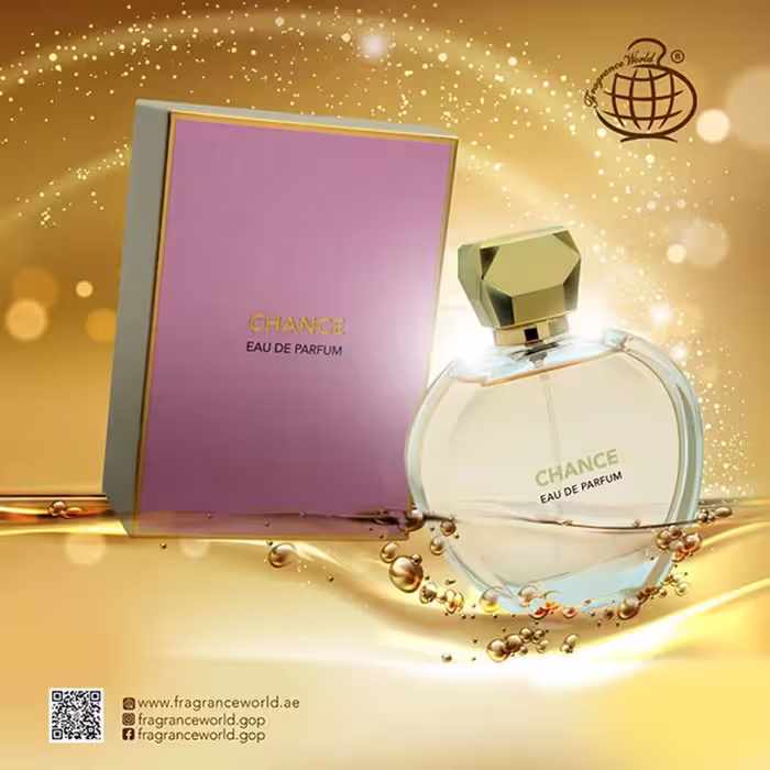 عطر ادکلن زنانه شنل شنس چنل چنس صورتی فراگرنس ورد Fragrance World Chance / CHANEL Chance Eau