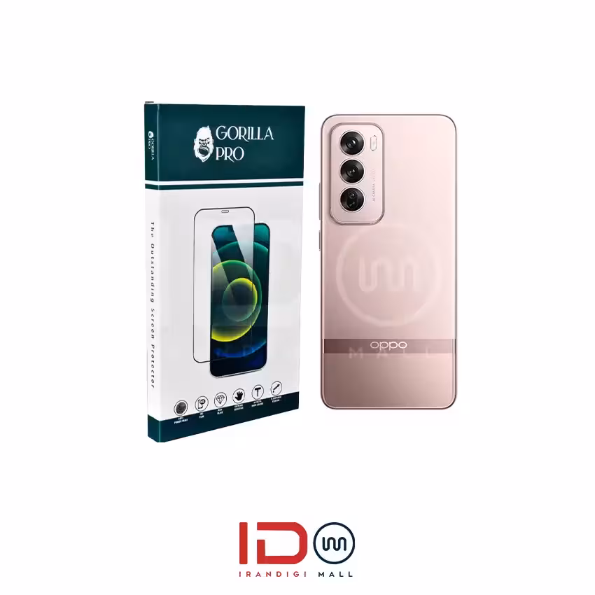 گلس و محافظ هیدروژلی (مات) بدنه گوشی اوپو مدل OPPO RENO 12 PRO