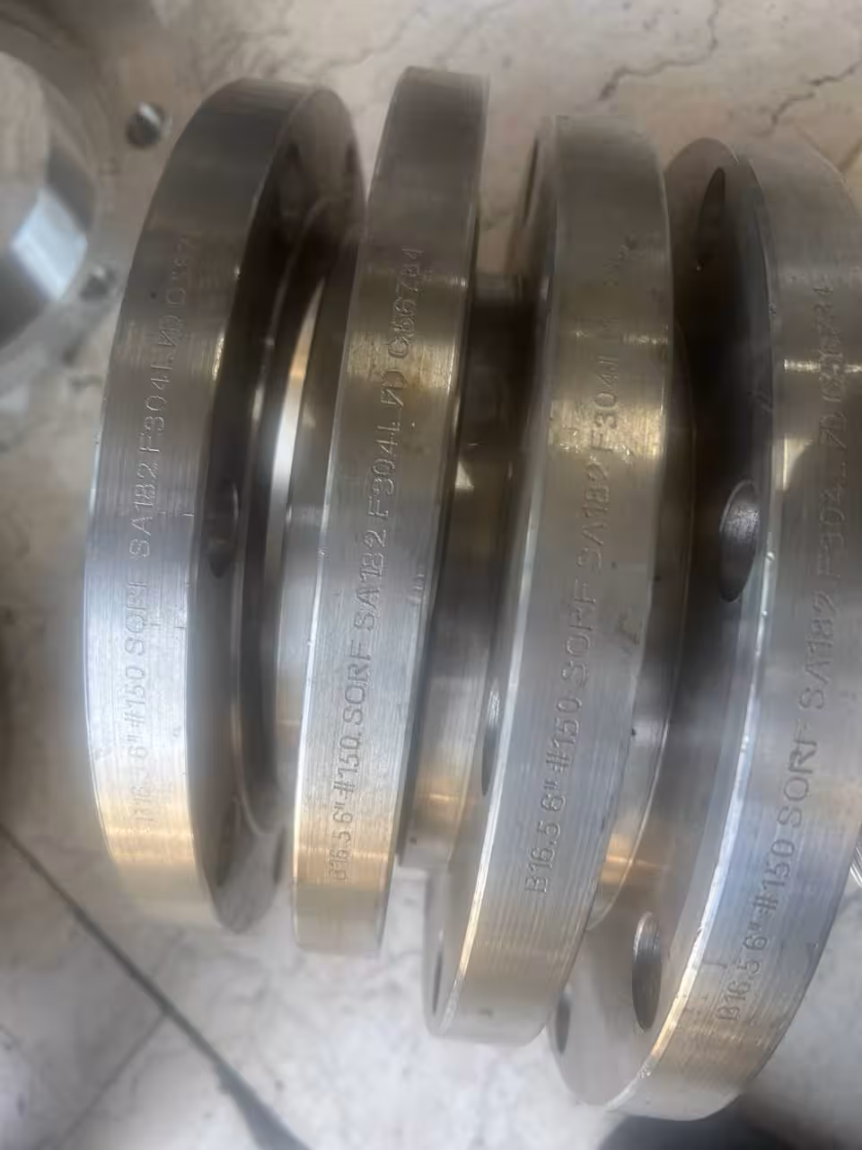 فلنج اسلیپ ان6اینج کلاس 150 ریس فیس SS304 ایرانی