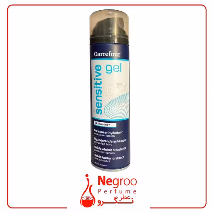 ژل اصلاح کارفور مدل Sensitive حجم 200 میلی لیتر