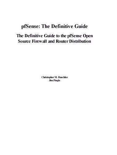 خرید و دانلود نسخه کامل کتاب pfSense - The Definitive Guide