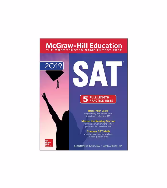 کتاب McGraw Hill Education SAT 2019 مک گروهیل اجوکیشن اس ای تی