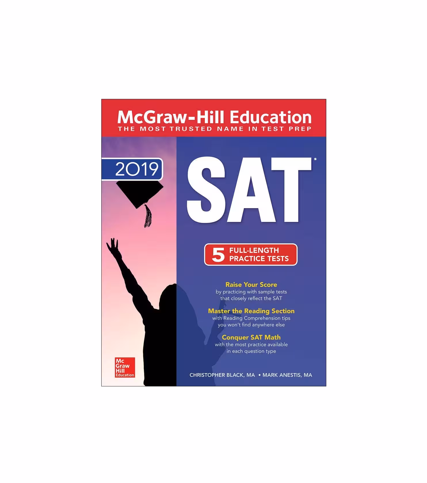 کتاب McGraw Hill Education SAT 2019 مک گروهیل اجوکیشن اس ای تی