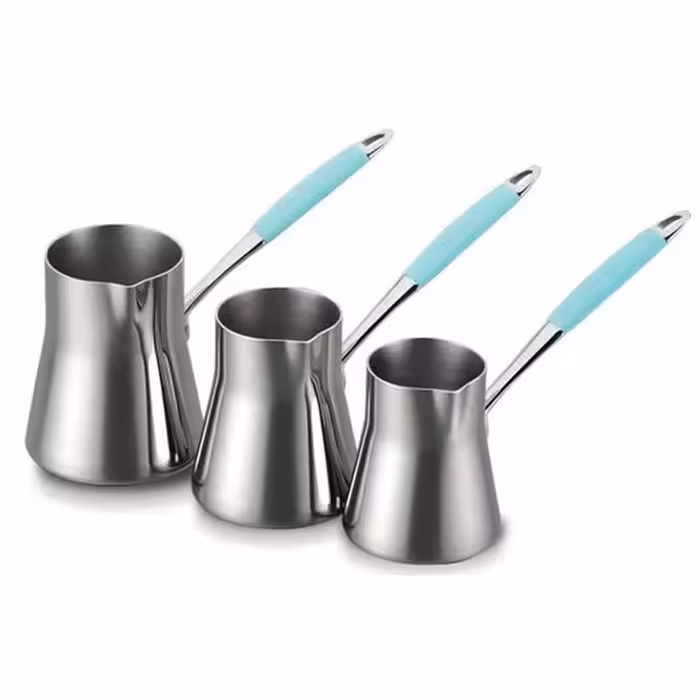 قهوه جوش کرکماز مدل Flora A126-04 مجموعه 3 عددی