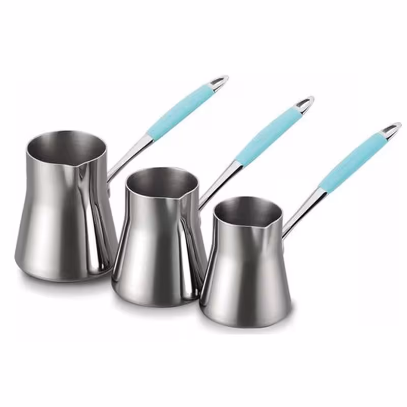 قهوه جوش کرکماز مدل Flora A126-04 مجموعه 3 عددی