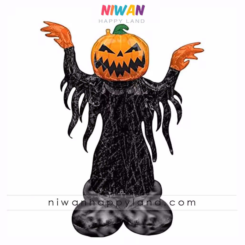 استند بادکنک فویلی کدو تنبل