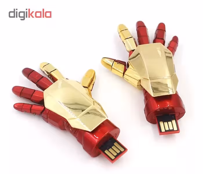 فلش مموری طرح دست مرد آهنی مدل Ul-Hk01 ظرفیت 8 گیگابایت