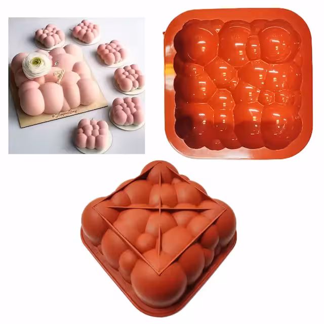 قالب سیلیکون هندسی حبابی