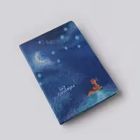 دفتر خط دار Say Goodnight روباه آبی