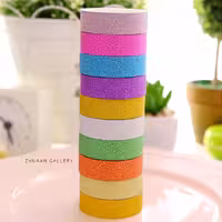 چسب واشی رنگی اکلیلی شاین دار