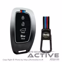 کاور لوکس فلزی ریموت هیوندای Elantra چهار دکمه