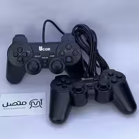 دسته بازی دوبل سیمی شوکدار کامپیوتر Ucom مدل UC-JS704S2