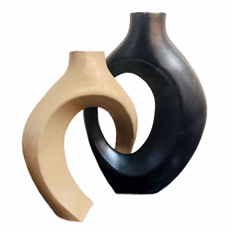 گلدان دکوری مدل دوقلو کد N45