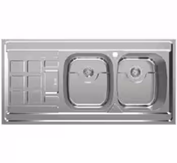 سینک ظرفشویی دولگن روکار لگن راست کد BS-919 بیمکث