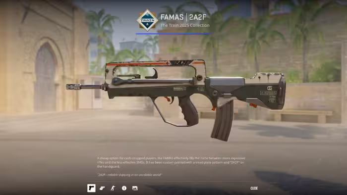 FAMAS | 2A2F [FT] (Field-Tested)
