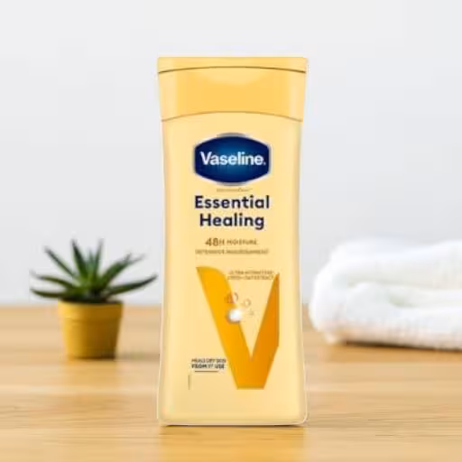 لوسیون بدن وازلین مدل Essential Healing حجم 200 میل