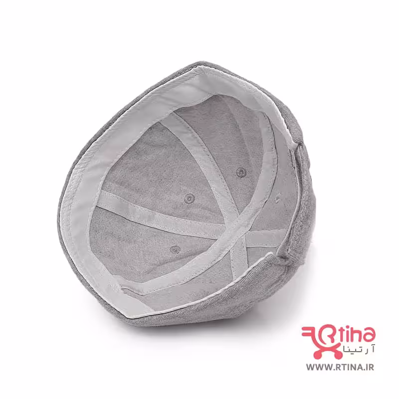 کلاه لئونی دخترانه/ پسرانه رنگ خاکستری روشن
