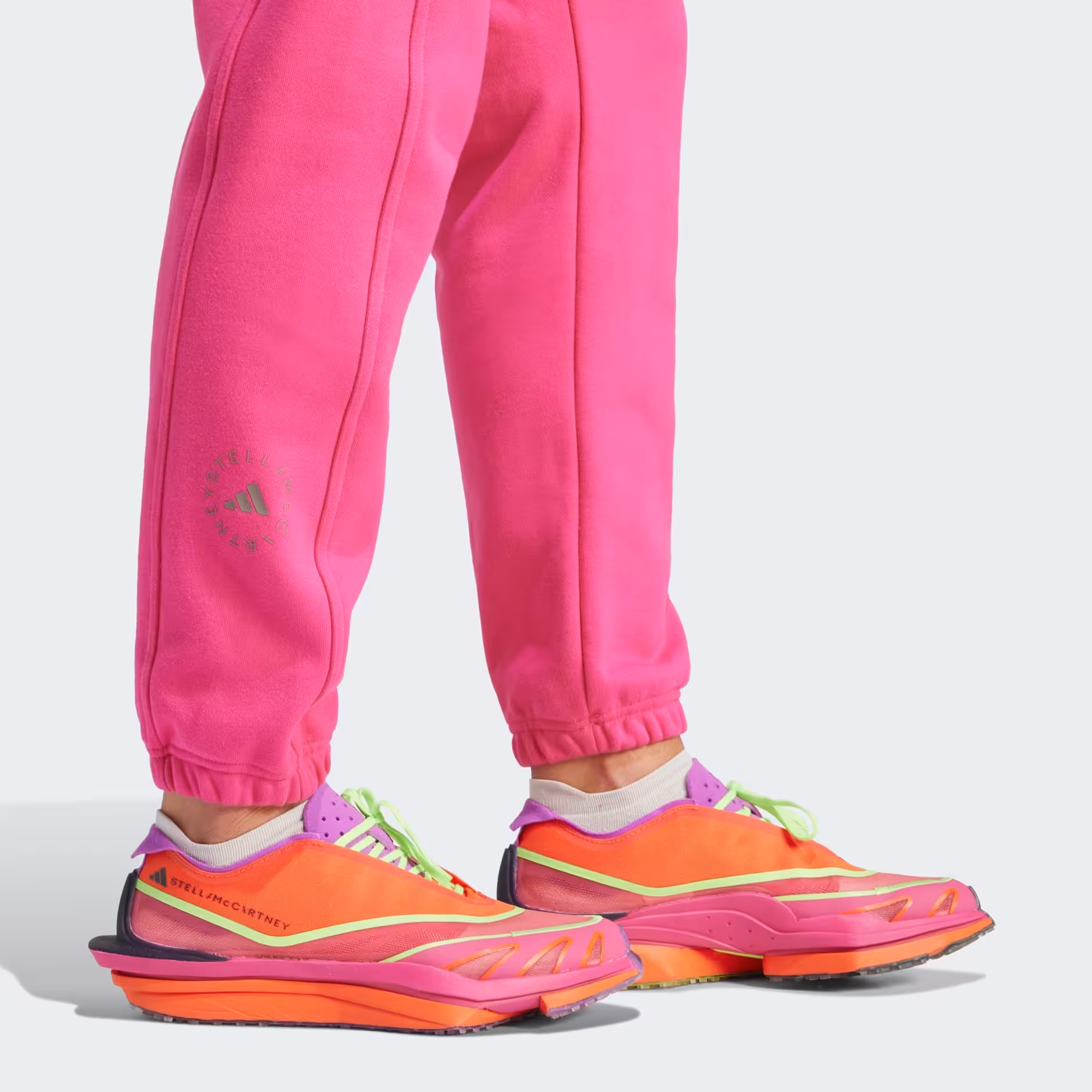 شلوار راحتی زنانه صورتی آدیداس اورجینال | IS1215