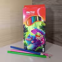 مداد رنگی 12 رنگ برند Factis