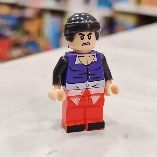 مینی فیگور لگو لباس بنفش وارداتی4سانت
