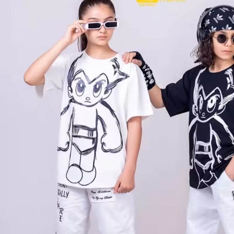 تیشرت تک دخترانه و پسرانه سایز 40 تا 65