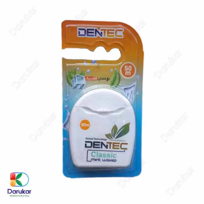 نخ دندان کلاسیک دنتکس حاوی عصاره نعناع