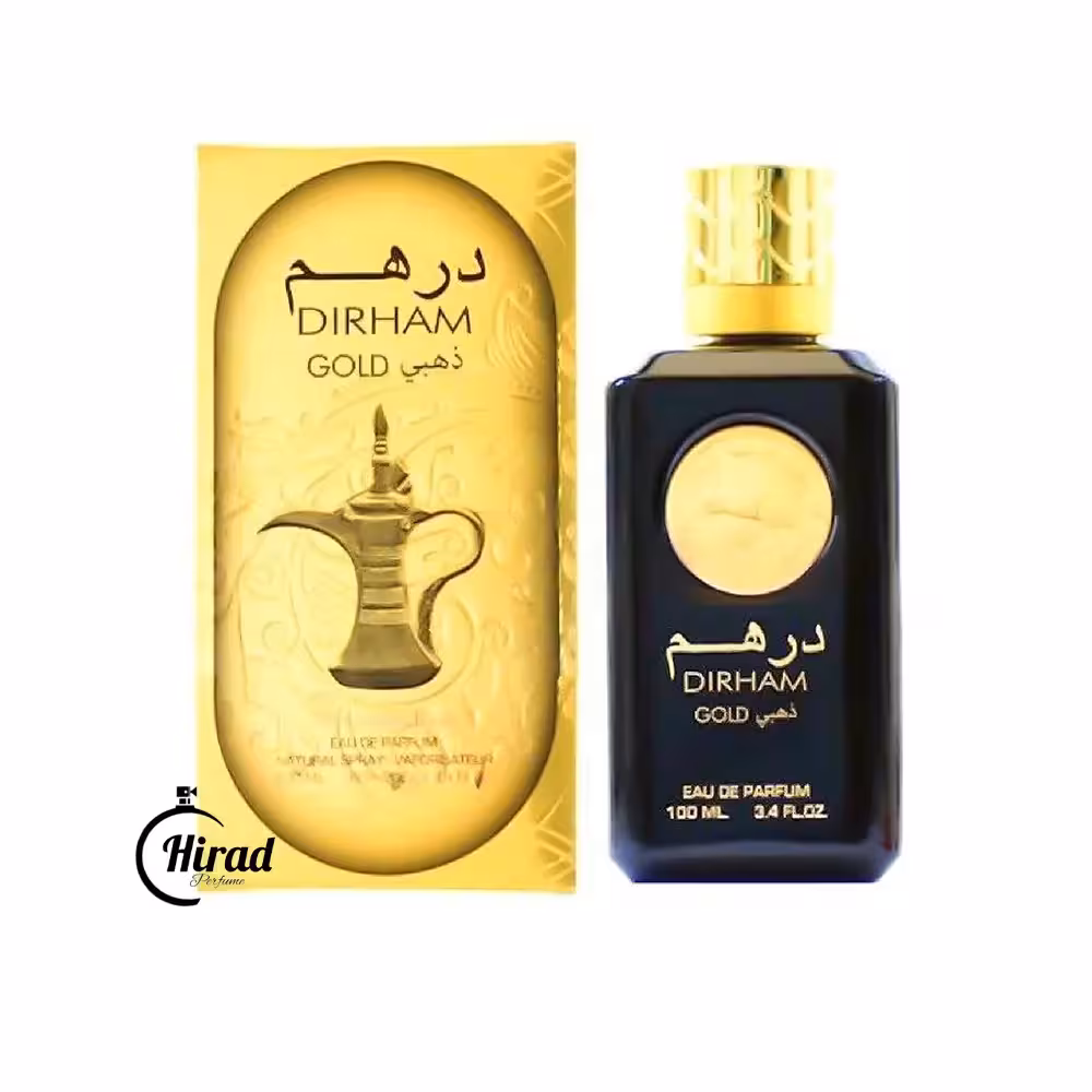 خرید عطر ادکلن درهم ذهبی طلایی ارض الزعفران - هیراد پرفیوم