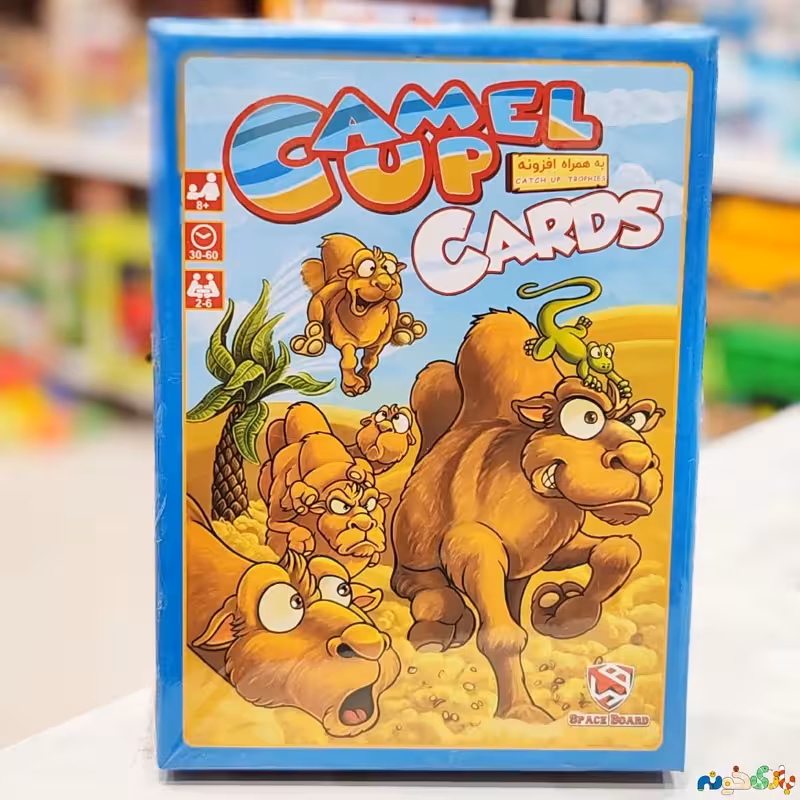 بازی کارتی شترسواری CAMEL UP CARDS برای 2 الی 6 نفر شرکت SPACE BOARD