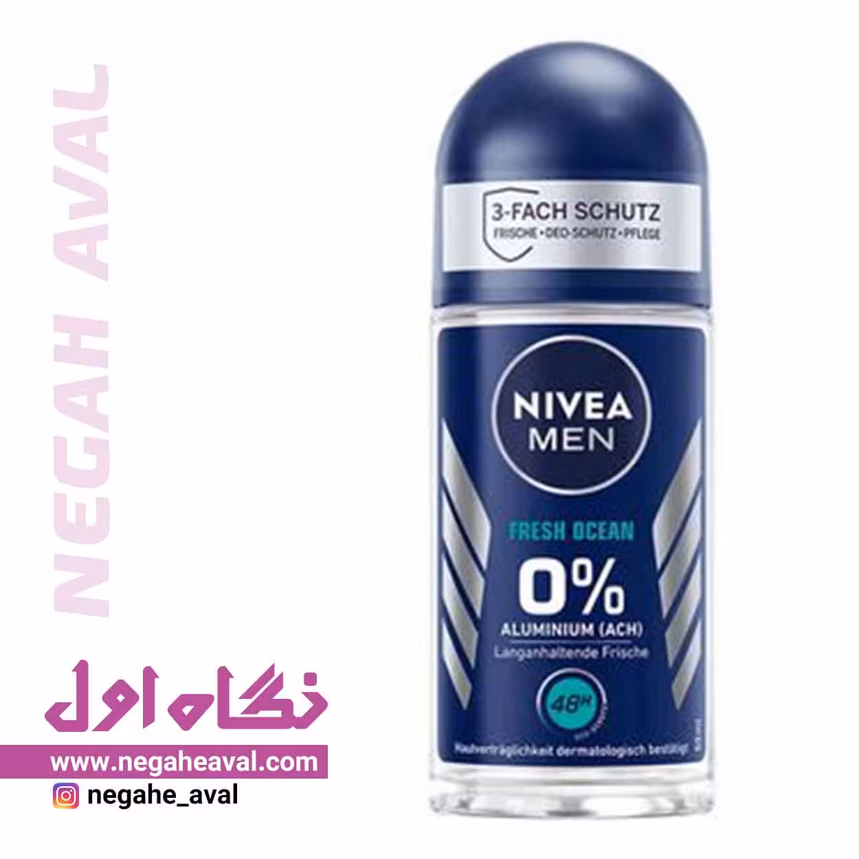 رول ضدتعریق مردانه 48 ساعته Fresh Ocean نیوآ