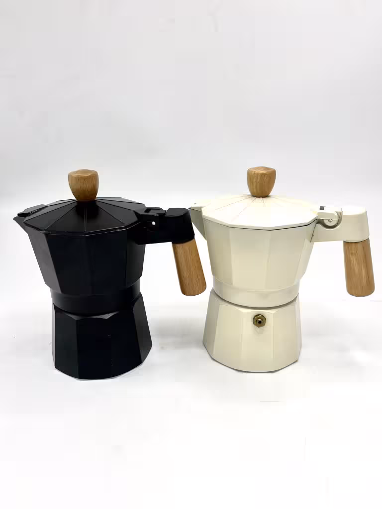 اسپرسو 3 کاپ دسته چوبی 1385