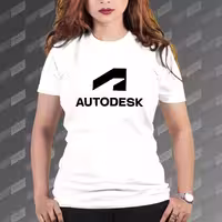 تیشرت زنانه طرح Autodesk TS-564