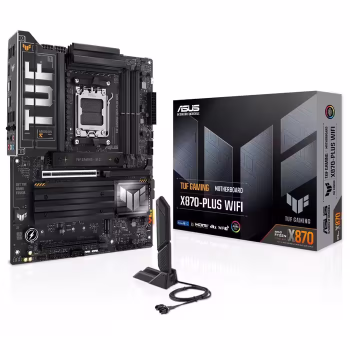 مادربرد ایسوس سری TUF مدل X870-PLUS WIFI با سوکت پردازنده AM5