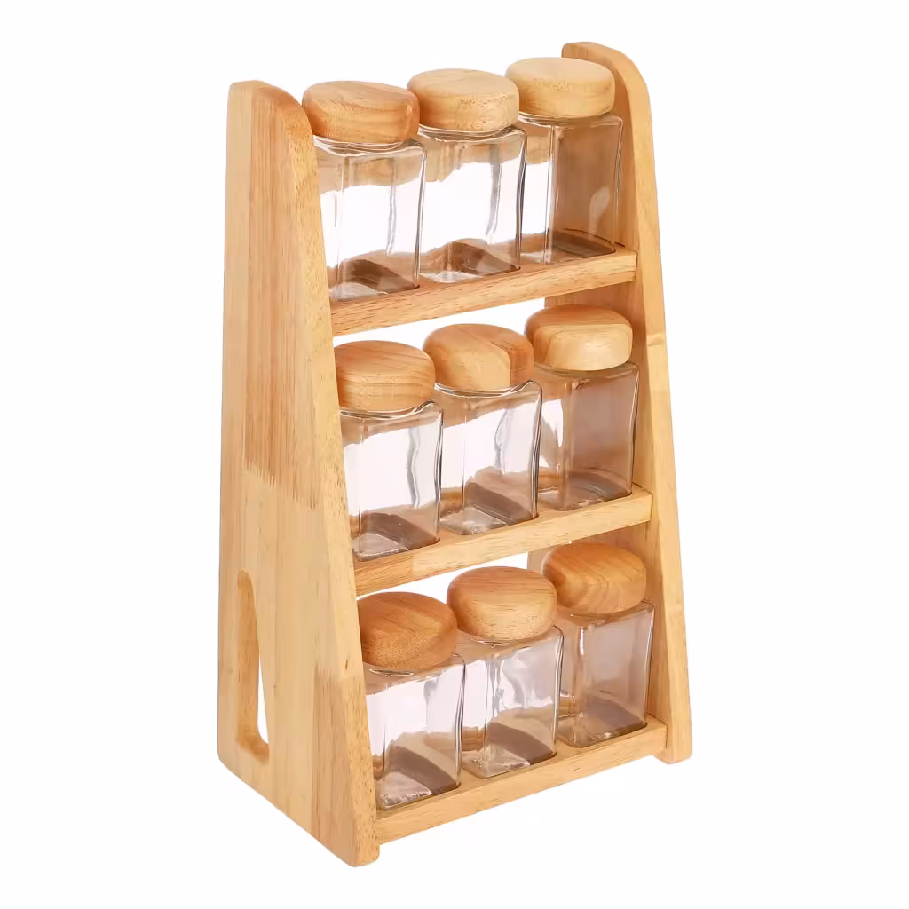 جا ادویه لاناوود مدل سیلوانا – 9 عددی ایستاده سه پله‌ای شیک