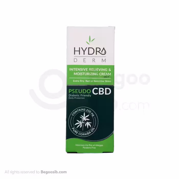 کرم مرطوب کننده قوی هیدرودرم مناسب پوست های بسیار خشک و حساس  50 گرمی