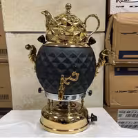 سماور ظافر مدل رزا (ظرفیت 6 لیتر) ترکدار