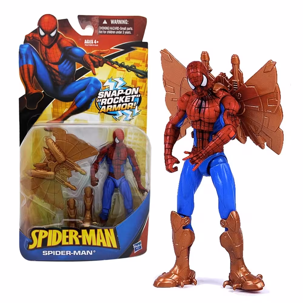 اکشن فیگور مرد عنکبوتی مدل زره موشکی Hasbro