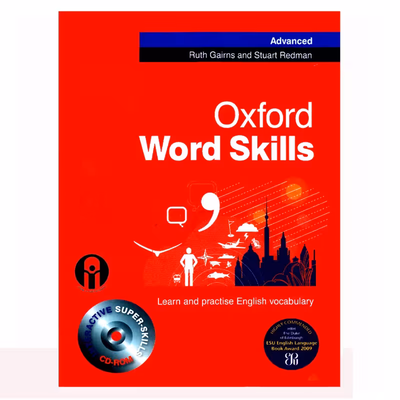 کتاب Oxford word skills Advanced اثر Ruth Gairns And Stuart Redman انتشارات الوندپویان
