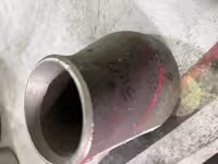 تبدیل کج   " 2 * "3  اینکونل  استنلس استیل رده 40  UNS NO6625  فابریک