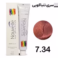 رنگ مو نوول قهوه ای روشن تنباکویی شماره 7.34