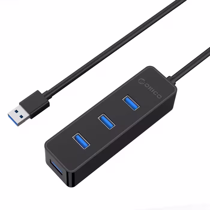 هاب USB 3.0 چهار پورت Orico مدل W5PH4-U3-V1