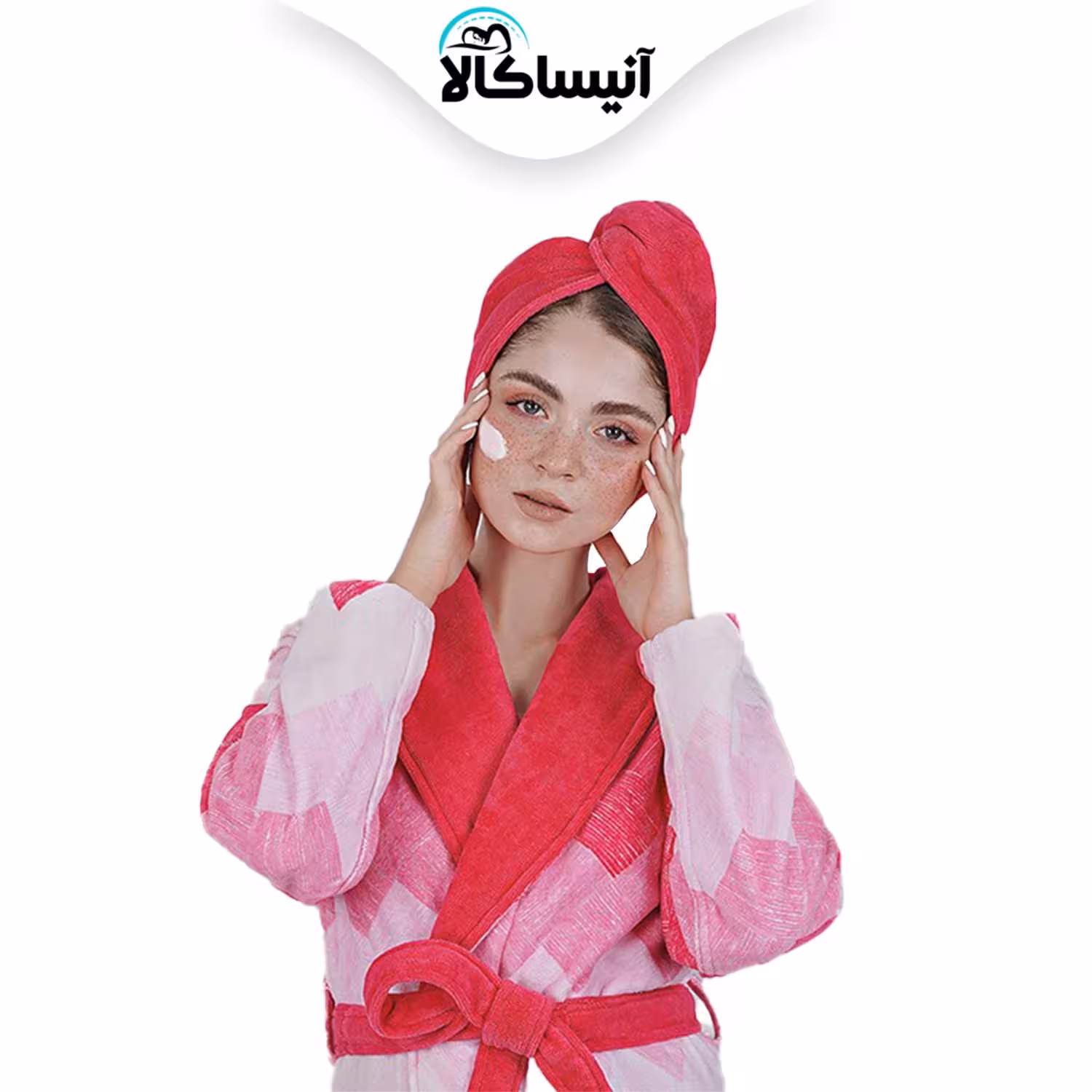 حوله تن پوش پود ایران مدل سورن سرخابی
