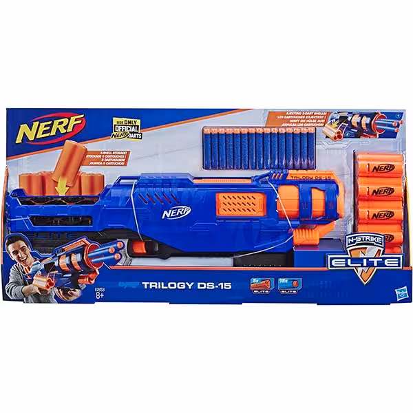 تفنگ نرف Nerf مدل Trilogy DS-15