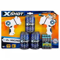 تفنگ دوقلو ایکس شات Xshot 2X Micro Zuru 3621