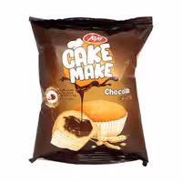 کیک شیفون ساده کرم شکلاتی مزمز 50 گرمی