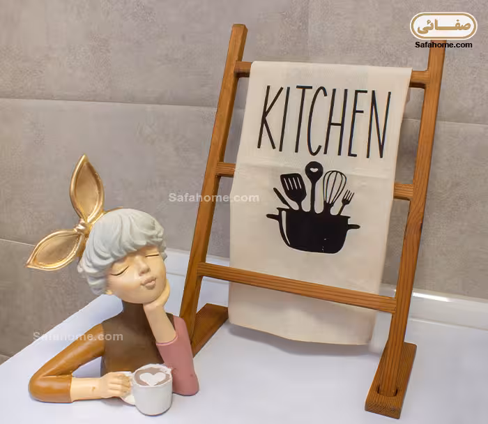 نردبان چوبی آشپزخانه ضد آب صفاهوم