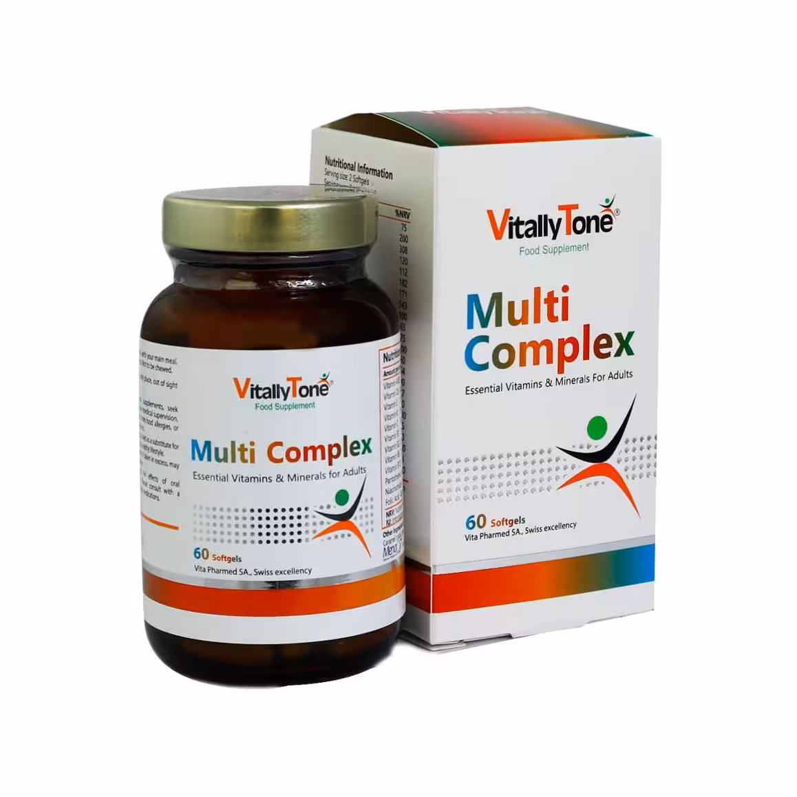 سافت ژل مولتی کمپلکس ویتالی تون