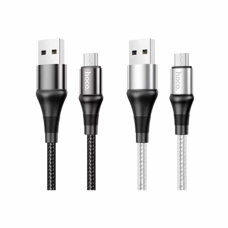 کابل تبدیل USB به microUSB هوکو مدل X50 طول 1 متر