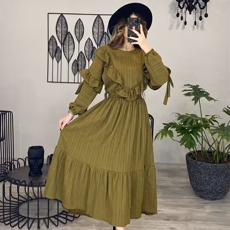 مانتو پیراهنی مزونی