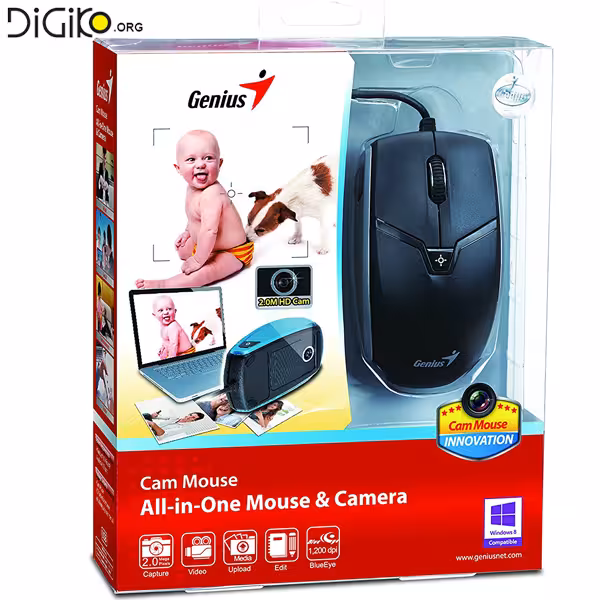 کم موس جنیوس (موس به همراه وب کم)