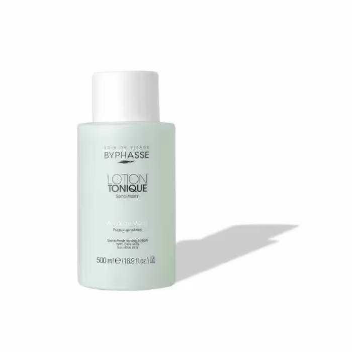 لوسیون تونر بایفاس مدل Sensi-Fresh با آلوئه‌ورا